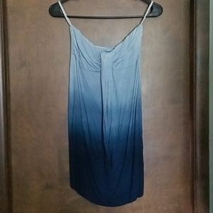 Strapless tank top